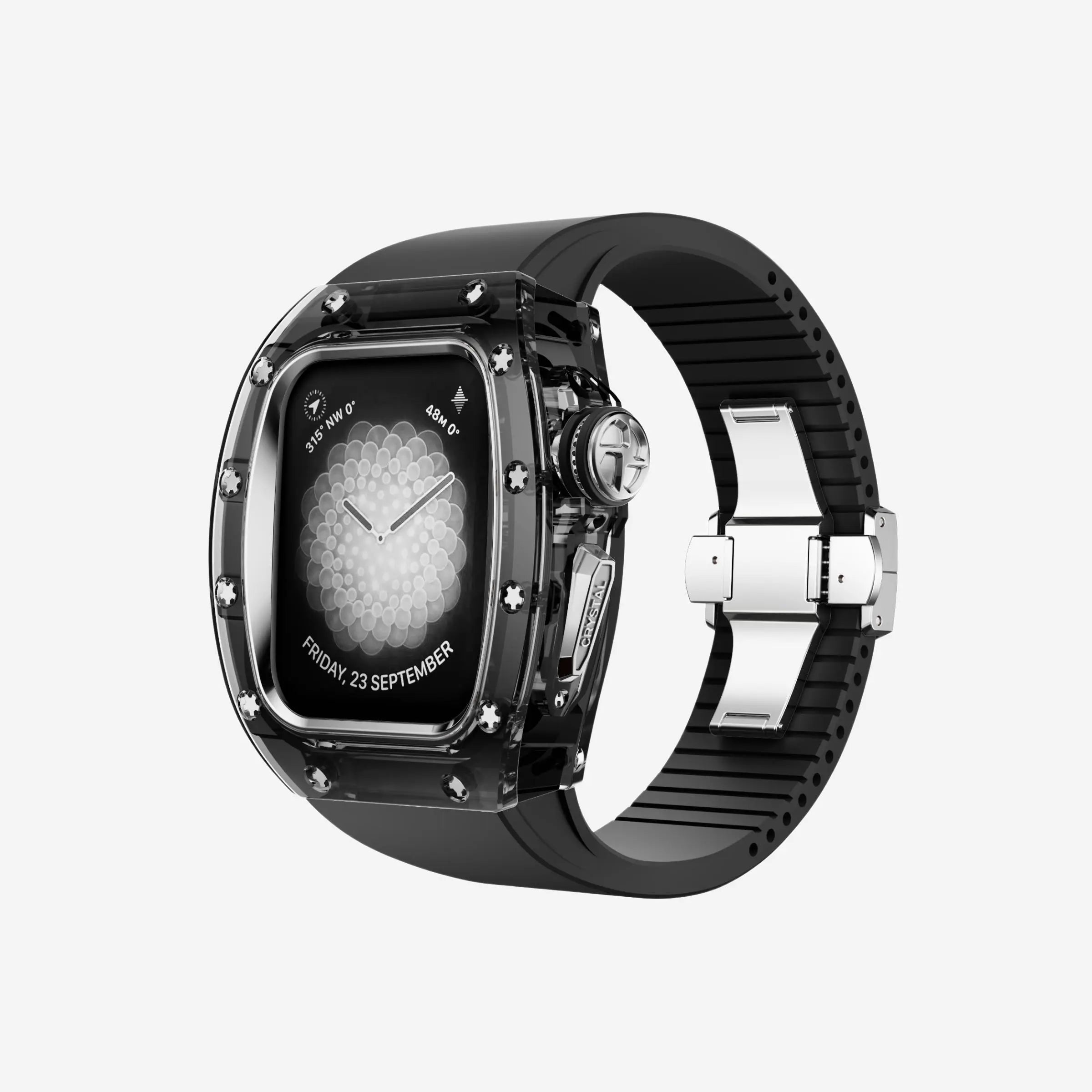 Apple Watch Stainless Steel Crystal Case