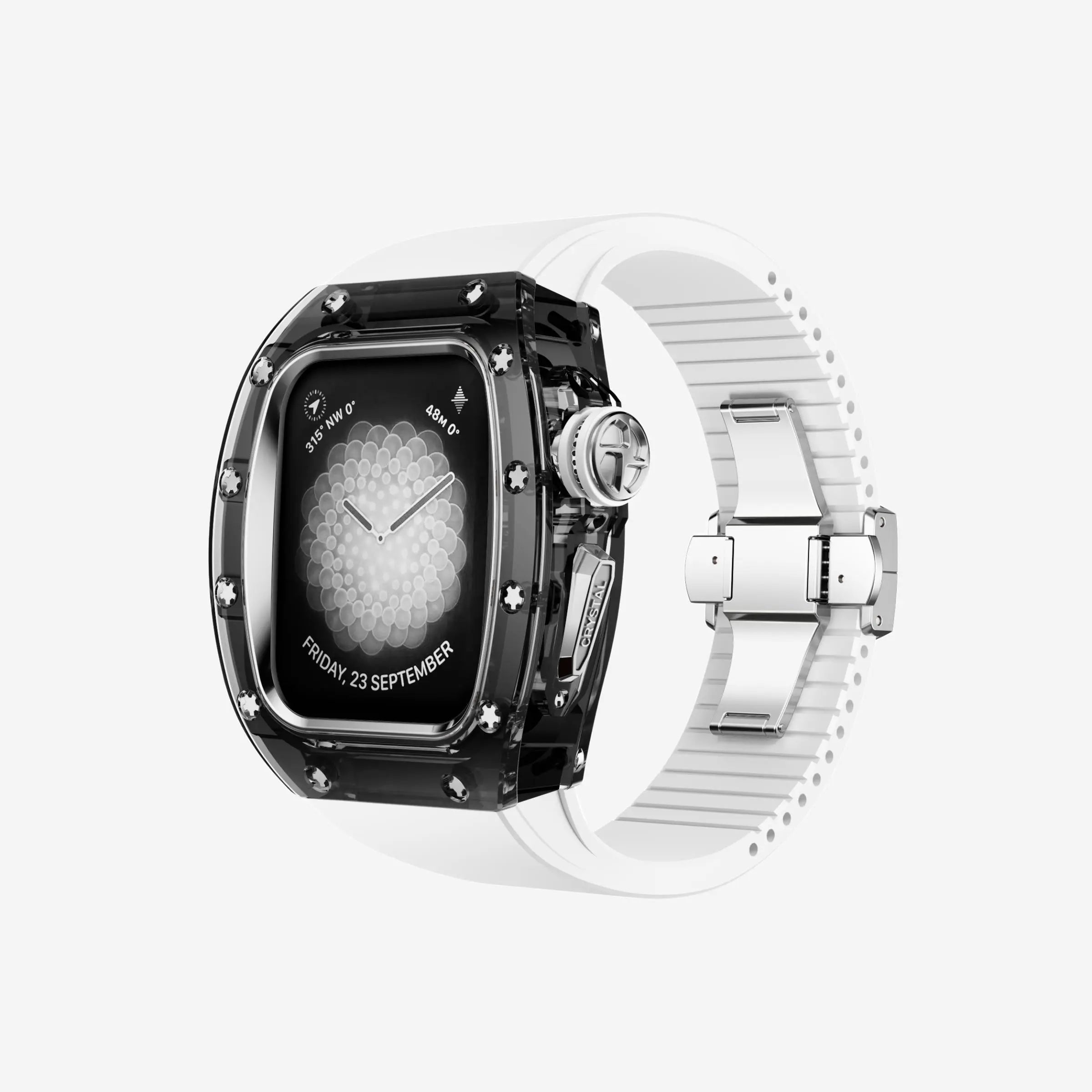Apple Watch Stainless Steel Crystal Case