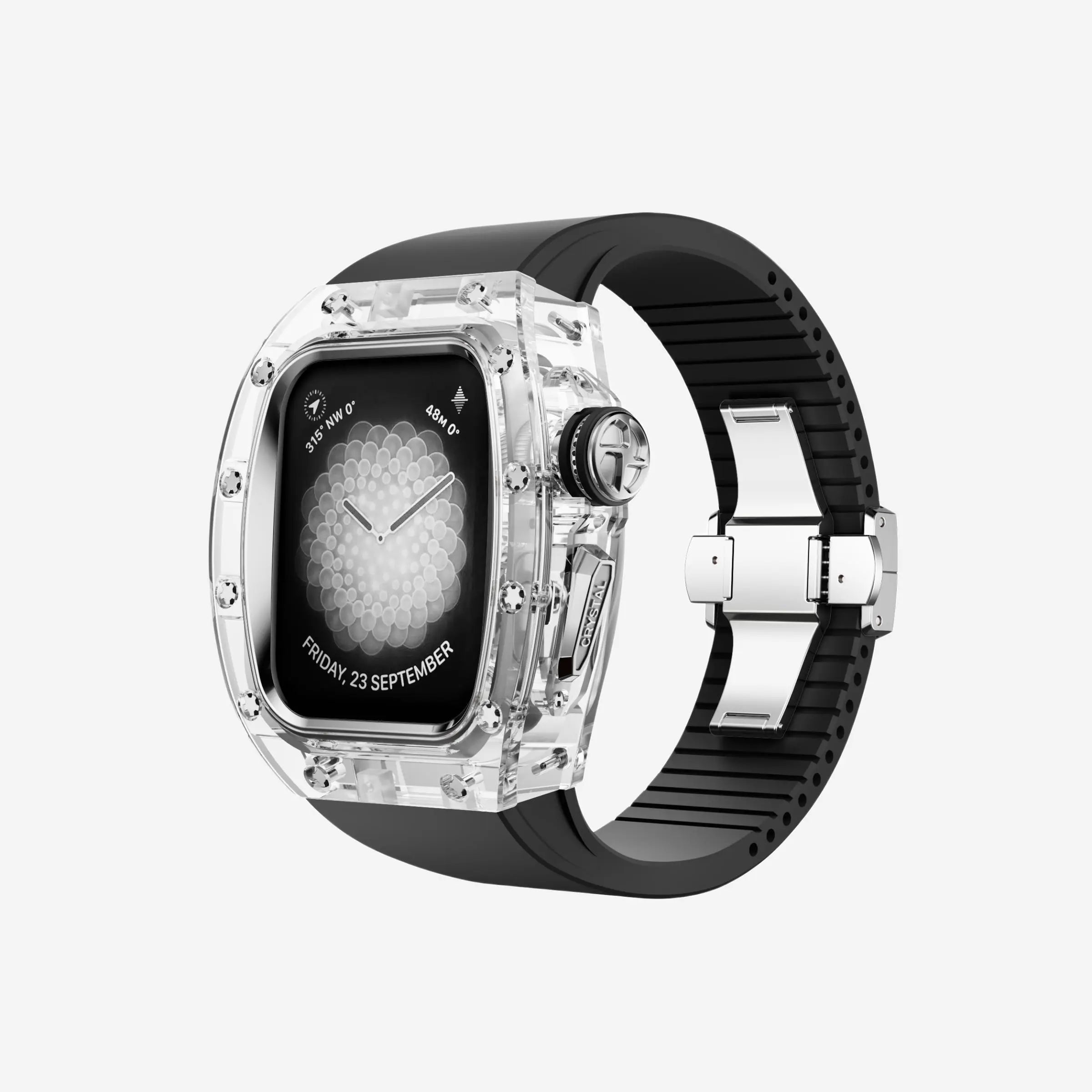 Apple Watch Stainless Steel Crystal Case