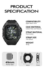 Apple Watch Case  -Carbon FIBRE  49 MM -I WATCH ULTRA