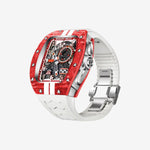 Load image into Gallery viewer, Apple Watch Case   -Carbon FIBRE RACING PATTERN  APPLE WATCH 9
