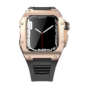 Apple Watch Case star screw Titanium black strap