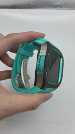Load and play video in Gallery viewer, Apple Watch Case -Green  Titanium &amp; carbon fibre
