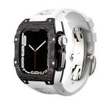 Load image into Gallery viewer, Apple Watch Ultra Case  -Carbon fibre white
