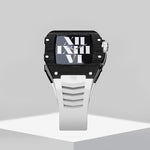 Load image into Gallery viewer, Apple Watch Case -Raw Titanium black with white screw
