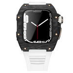 Load image into Gallery viewer, Apple Watch Ultra Case  -Carbon fibre white
