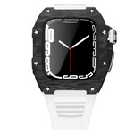 Load image into Gallery viewer, Apple Watch Ultra Case  -Carbon fibre white

