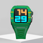 Load image into Gallery viewer, Apple Watch Case Green -Carbon fibre - ZIVRRI.COM
