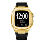 Load image into Gallery viewer, Apple Watch  Case  Gold silicone strap - ZIVRRI.COM
