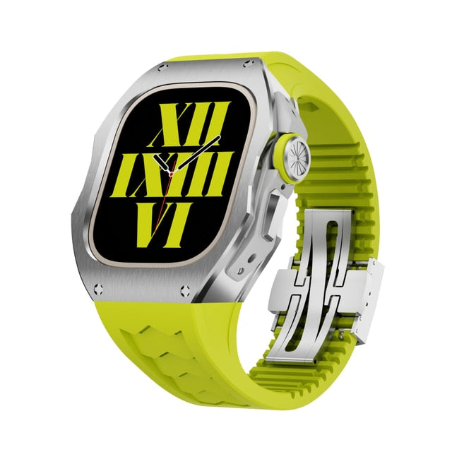 Apple Watch Case  Titanium  Green -ULTRA 49MM