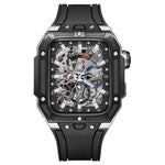 Load image into Gallery viewer, Apple Watch Case - Black bezel silver case
