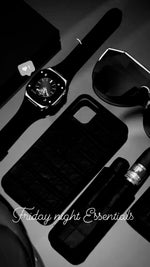 Load image into Gallery viewer, Apple Watch case - SiIver Black - ZIVRRI.COM
